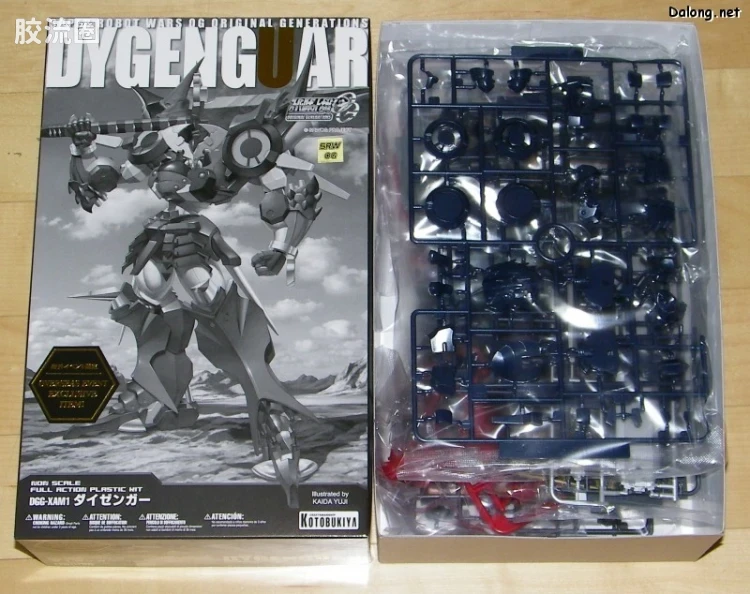 寿屋机战OG系列 S.R.G-S 特殊配色版 金属色大曾伽 - 图片